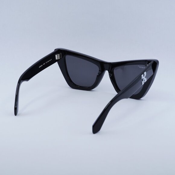 ?️New Off-White OERI045 EDVARD 1007 Sunglasses - Black Frame, Grey Lenses main image 7